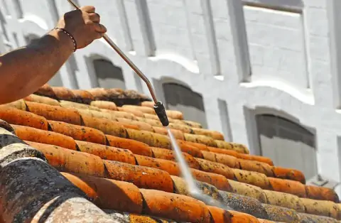 Nettoyage de toitures - Manhac