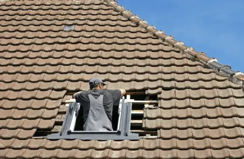 Pose de velux - Manhac